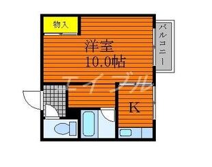 フレンズコーポ　PART5の物件間取画像